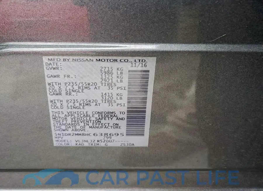 5N1DR2MM8HC638695# 13
