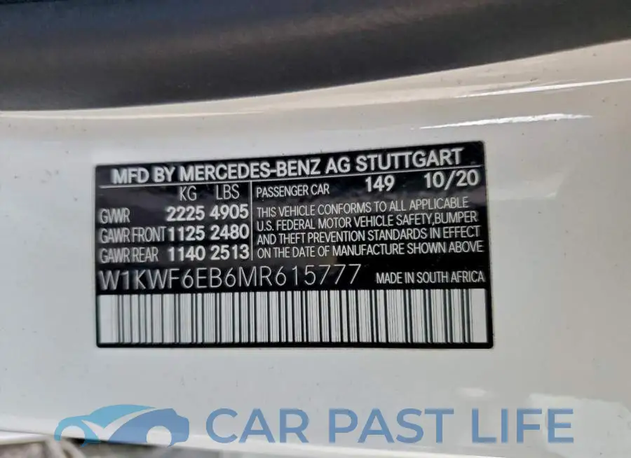 W1KWF6EB6MR615777# 12