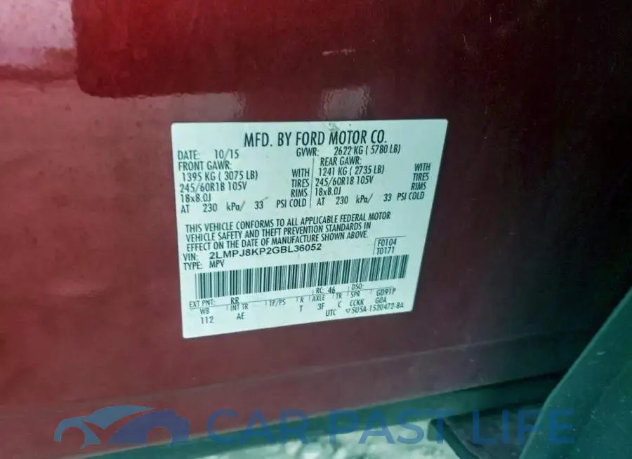 2LMPJ8KP2GBL36052# 14