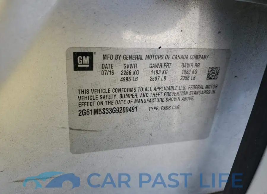 2G61M5S33G9209491# 12