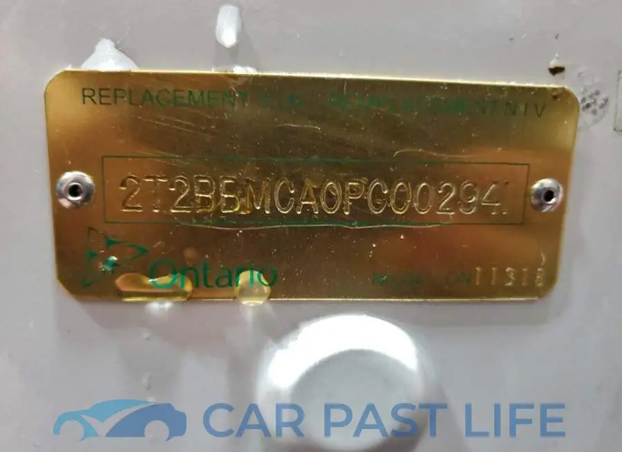 2T2BBMCA0PC002941# 13