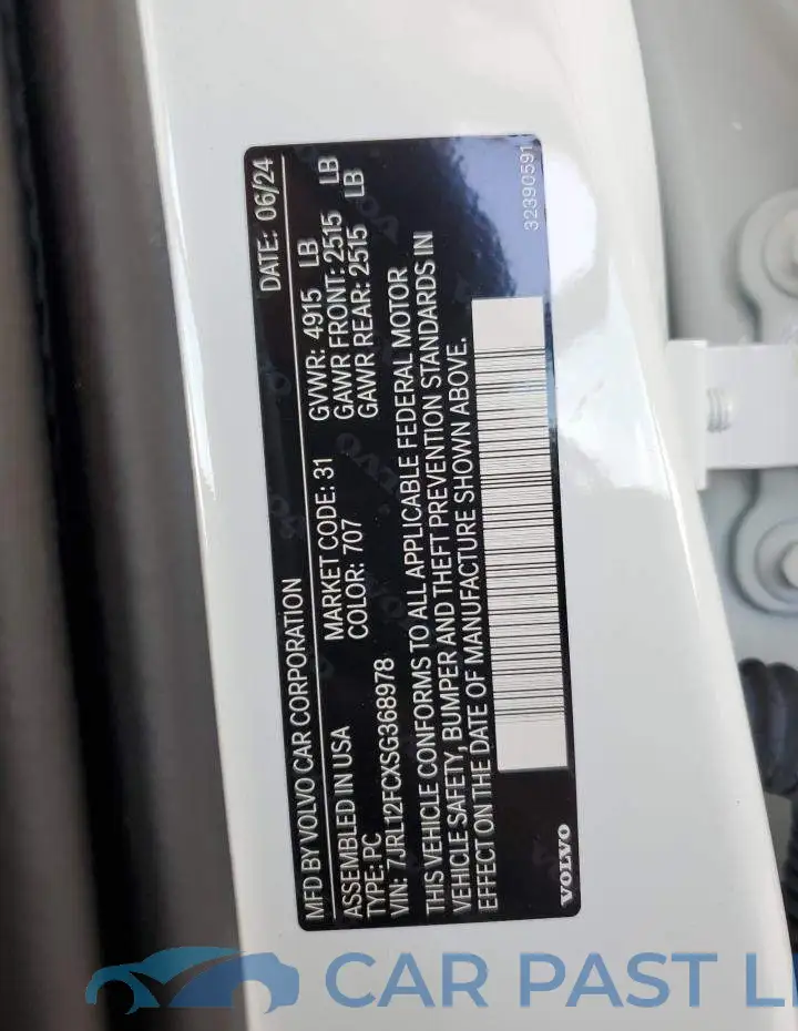 7JRL12FCXSG368978# 12
