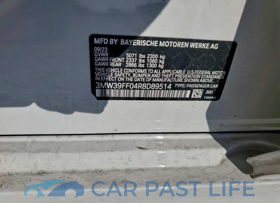3MW39FF04R8D89514# 12