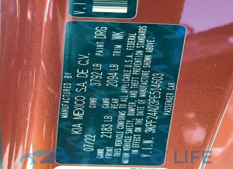 3KPF24AD3PE514603# 12