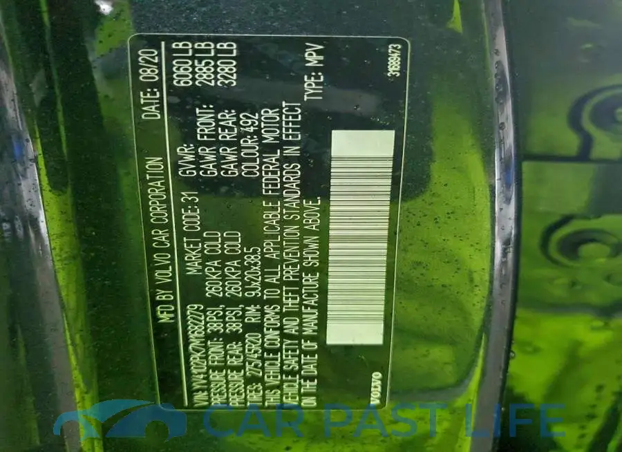 YV4102PK7M1682279# 13