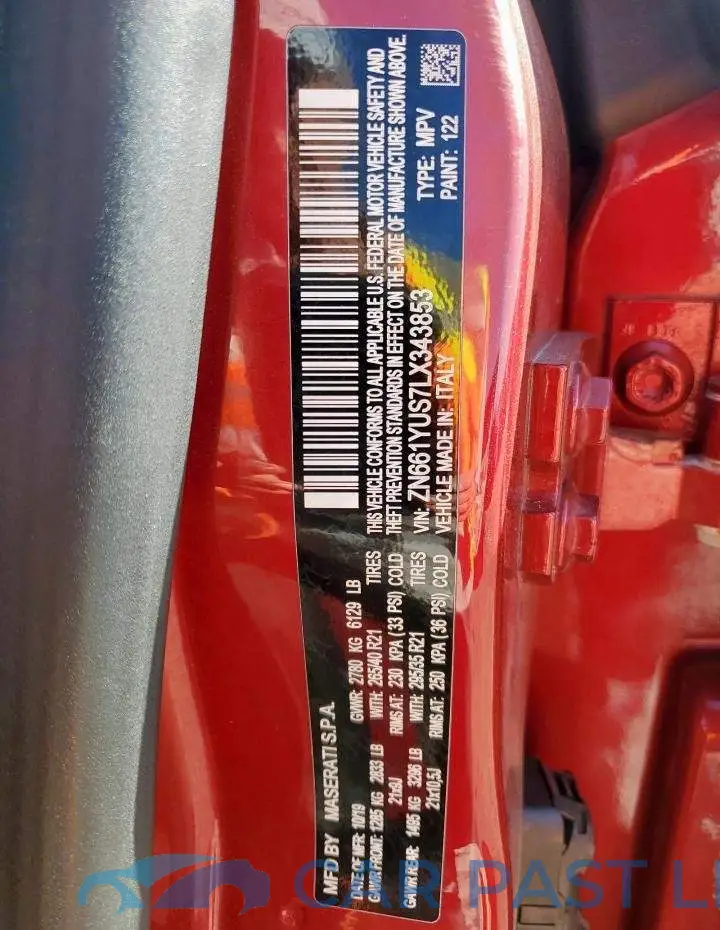 ZN661YUS7LX343853# 14