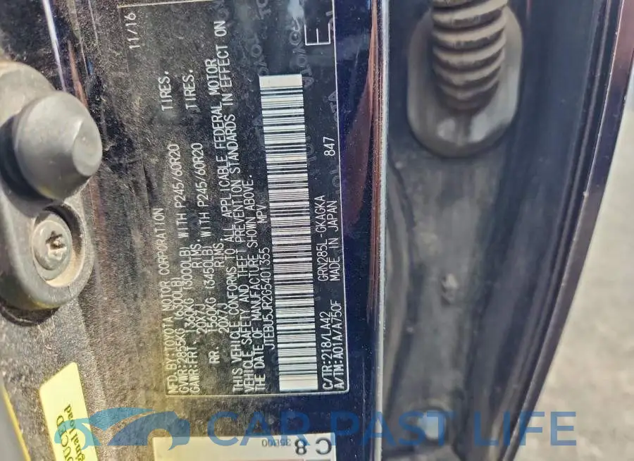 JTEBU5JR2G5401355# 13