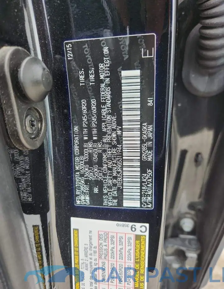JTEBU5JR9G5311944# 13