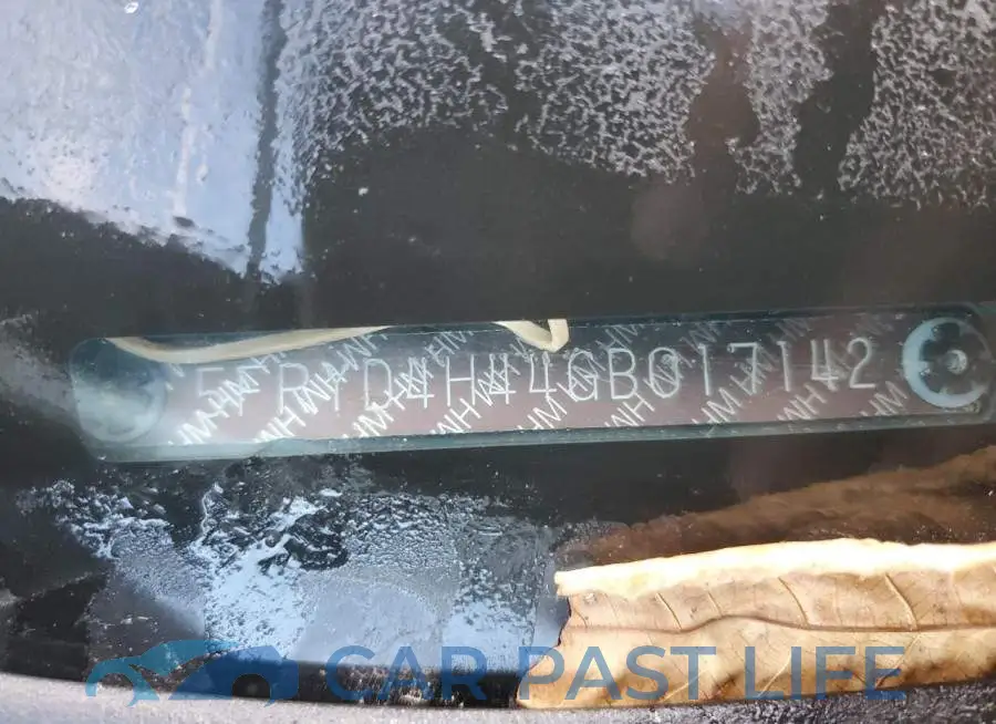 5FRYD4H44GB017142# 13