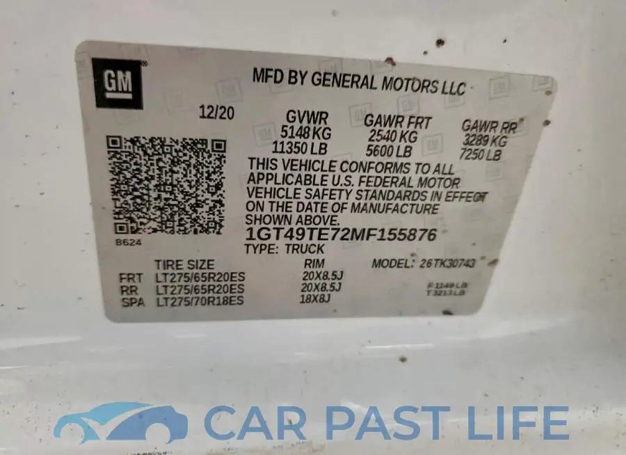 1GT49TE72MF155876# 12