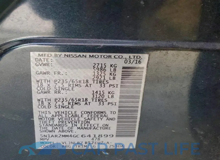 5N1AR2MM4GC641899# 13