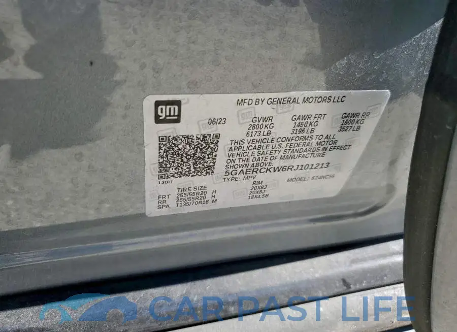5GAERCKW6RJ101213# 14