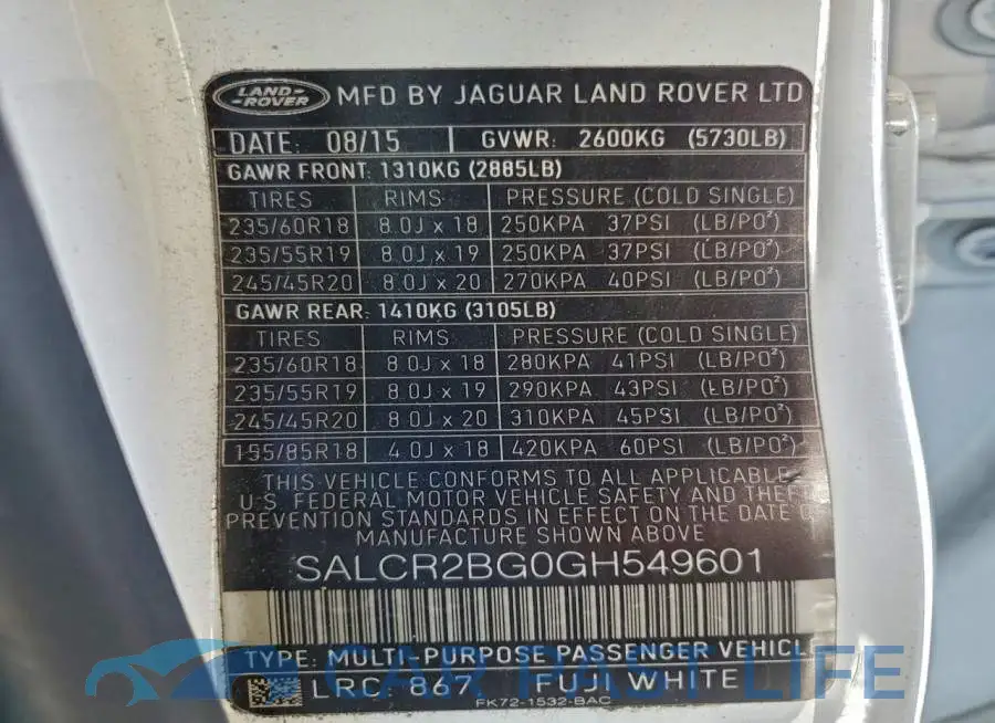 SALCR2BG0GH549601# 13