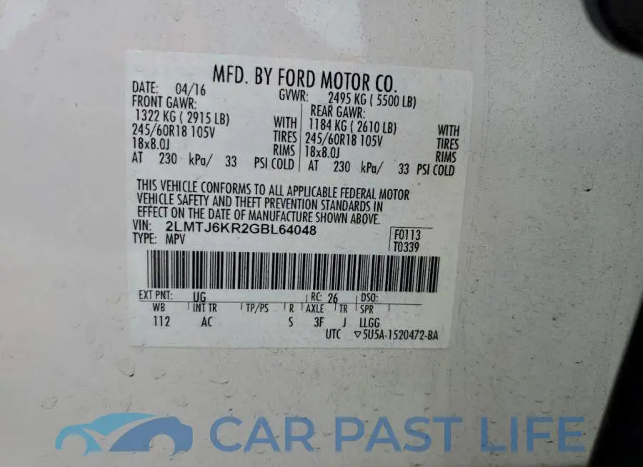 2LMTJ6KR2GBL64048# 14