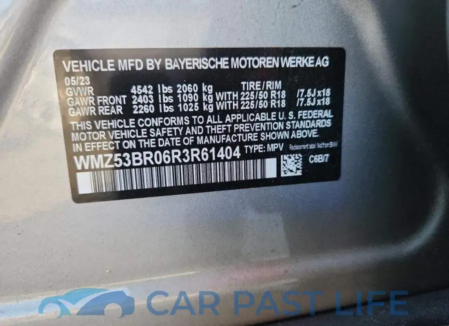 WMZ53BR06R3R61404# 13