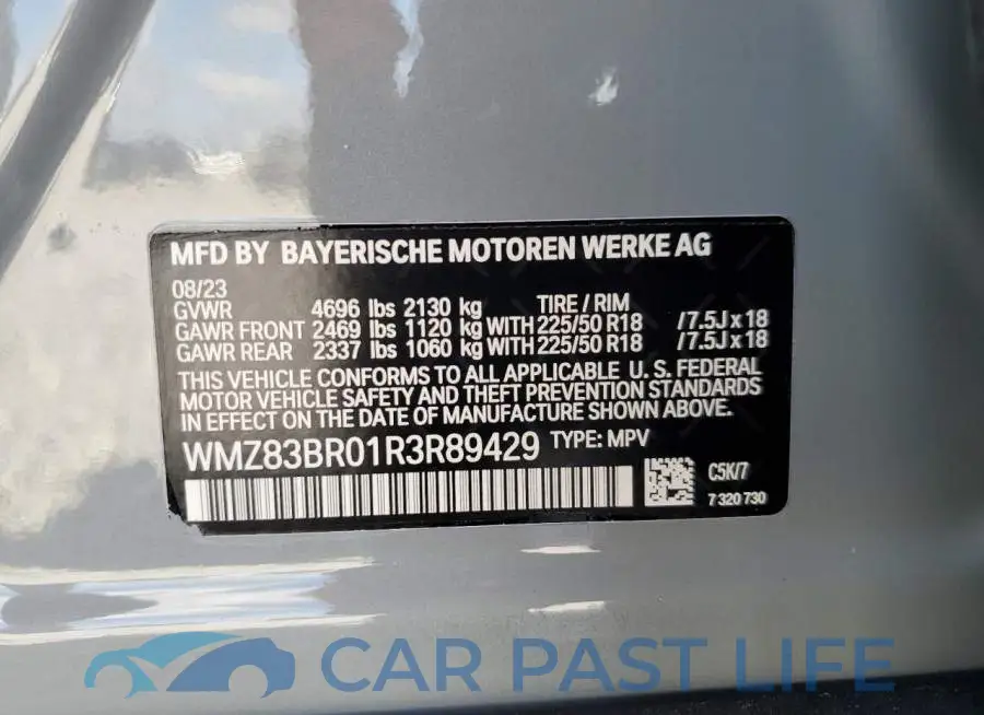 WMZ83BR01R3R89429# 12