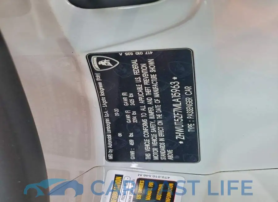 ZHWUT5ZF7MLA15963# 13