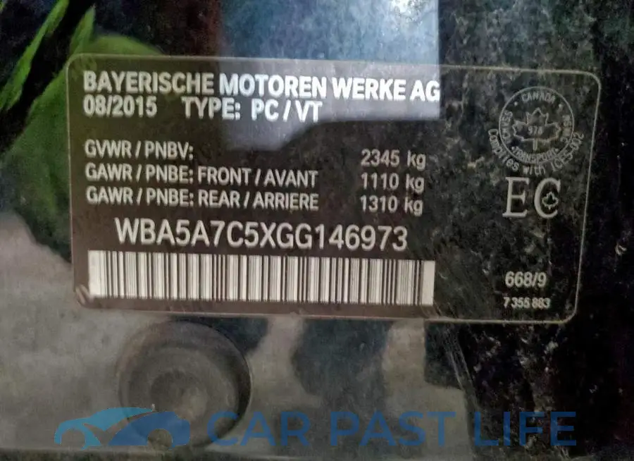 WBA5A7C5XGG146973# 12