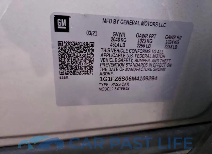 1G1FZ6S06M4109294# 13