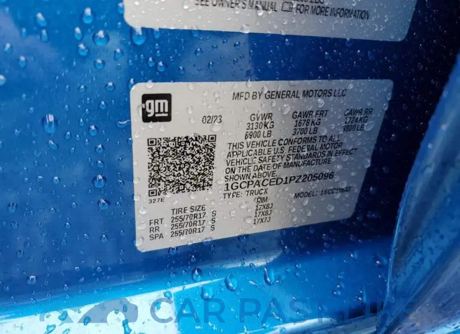 1GCPACED1PZ205096# 12
