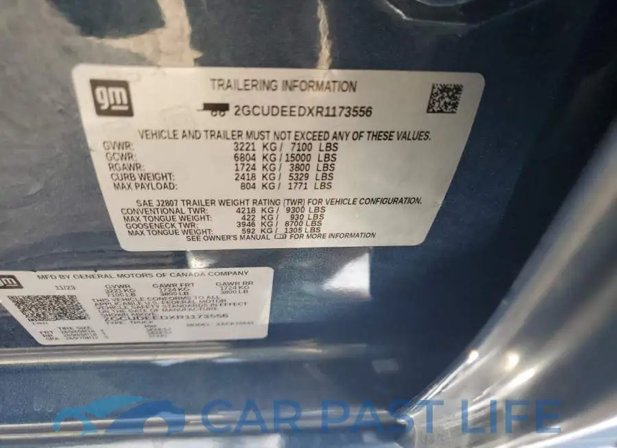 2GCUDEEDXR1173556# 12