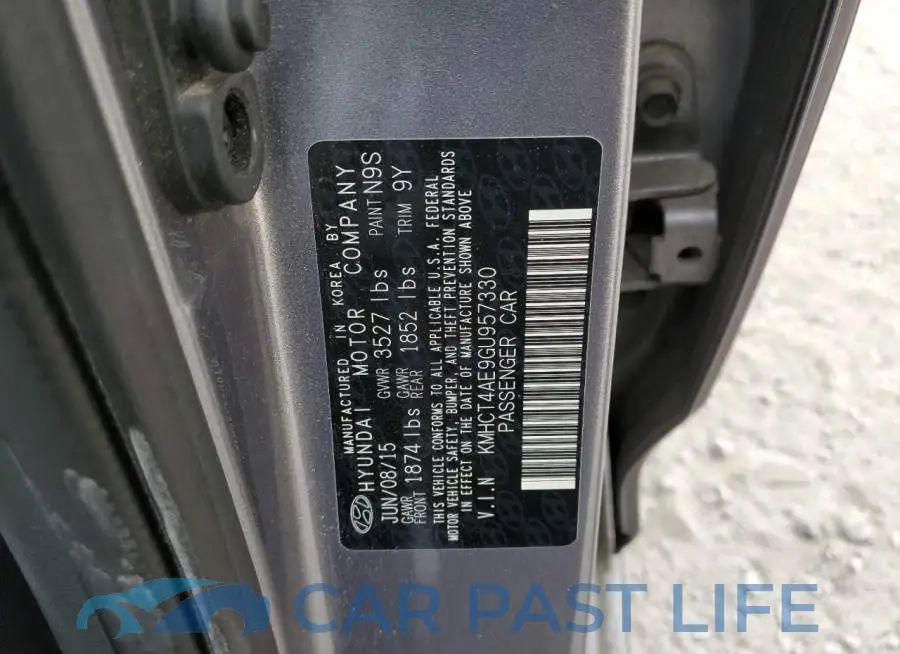 KMHCT4AE9GU957330# 12