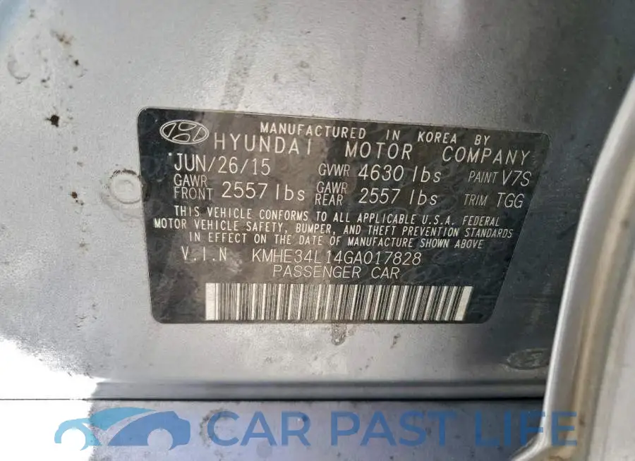 KMHE34L14GA017828# 13