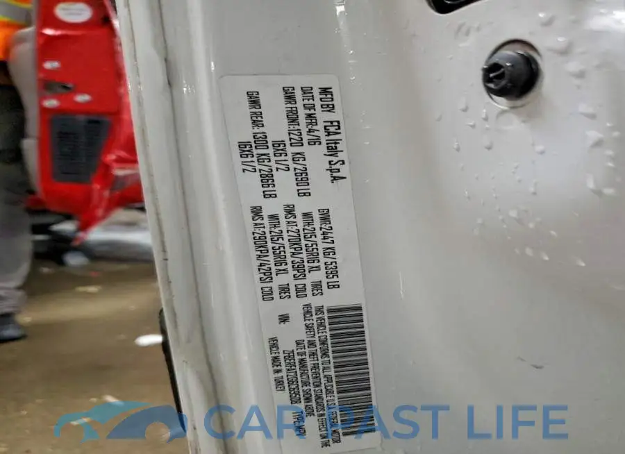 ZFBERFAT2G6C69508# 12