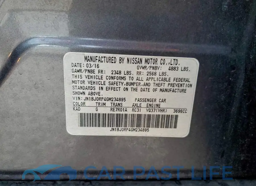 JN1BJ0RP4GM234895# 12