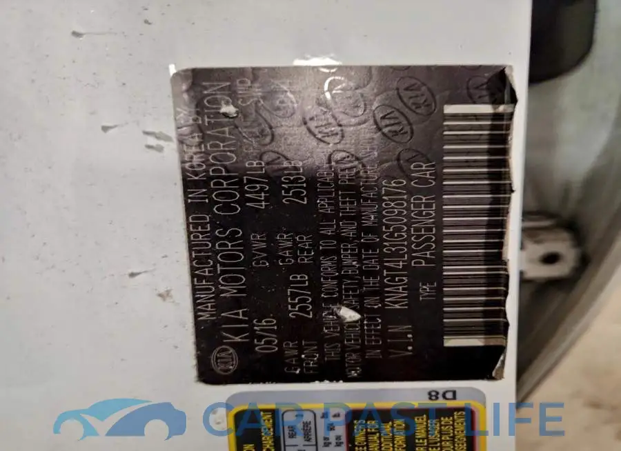 KNAGT4L31G5098176# 12