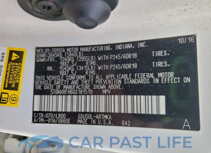 5TDKKRFH6GS181519# 14