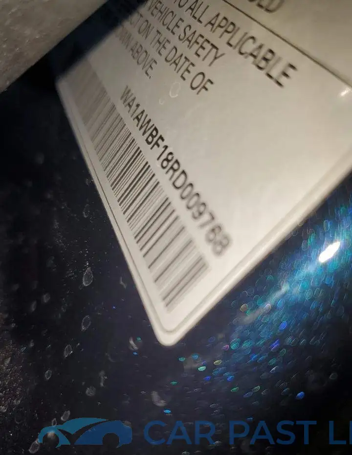 WA1AWBF18RD009768# 12