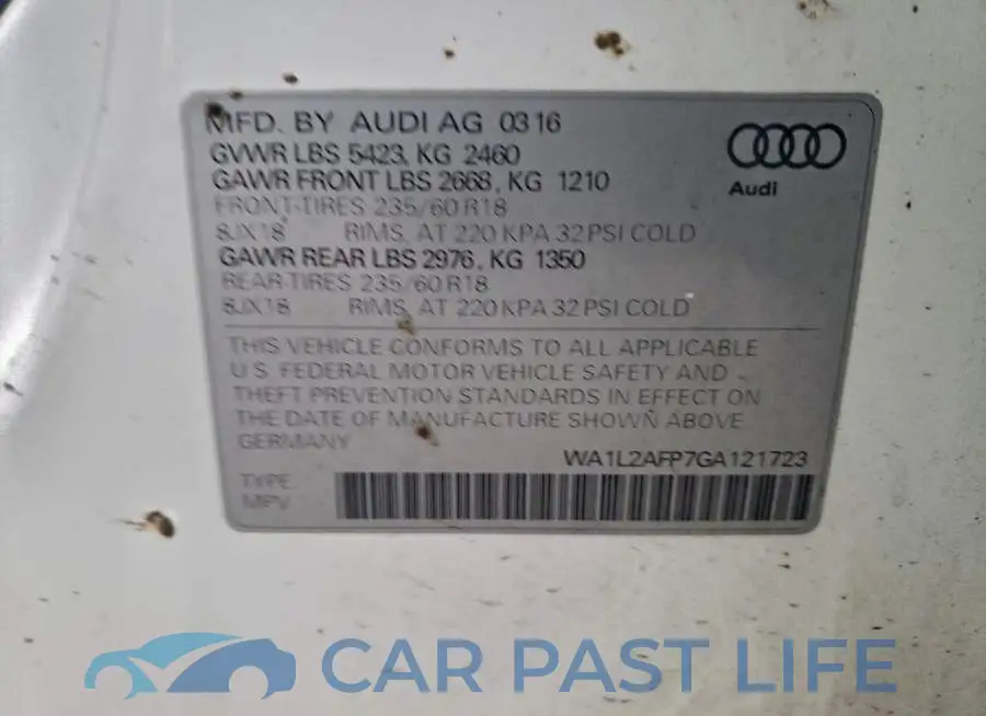 WA1L2AFP7GA121723# 13