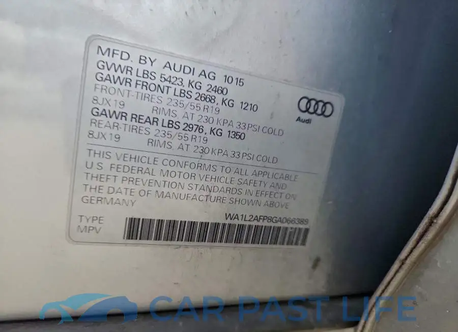 WA1L2AFP8GA066389# 13