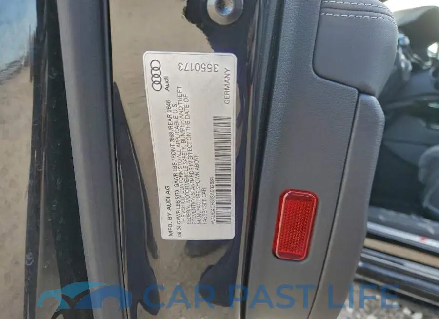WAUC4CF53SA002664# 13