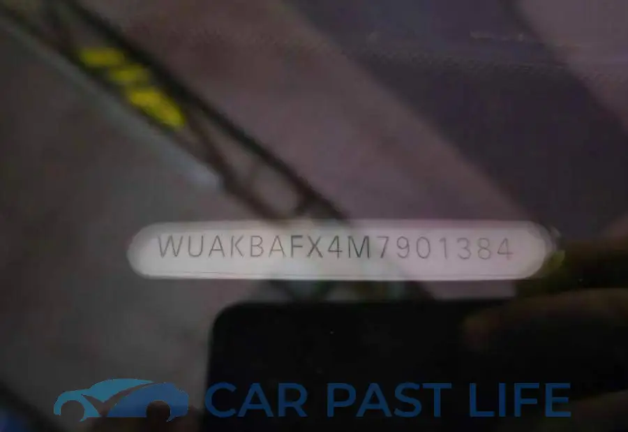 WUAKBAFX4M7901384# 10