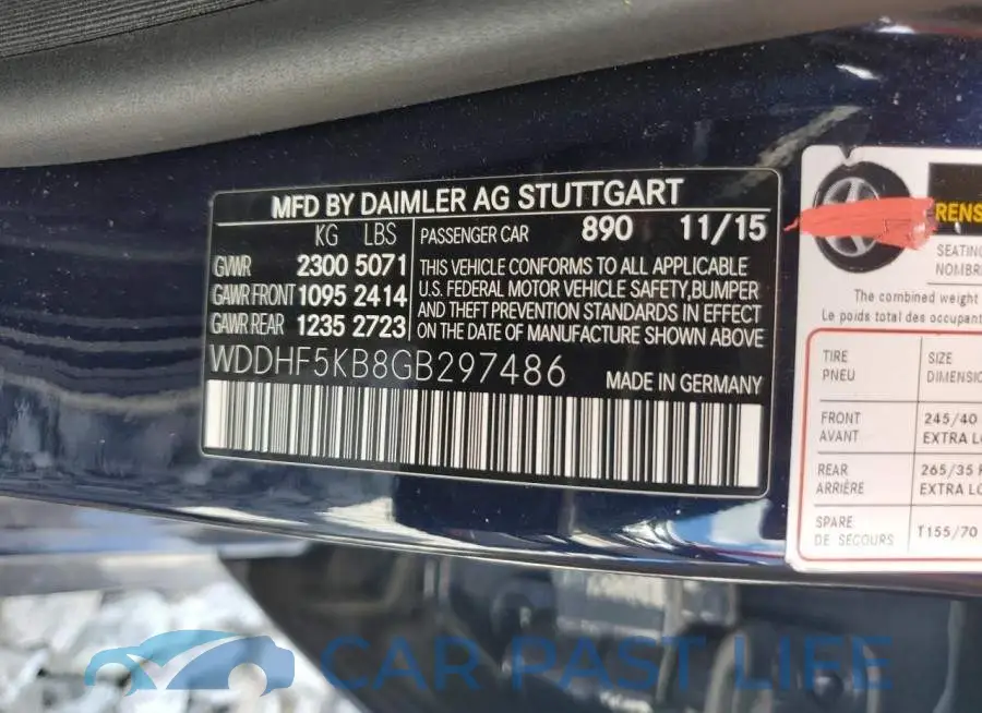 WDDHF5KB8GB297486# 12