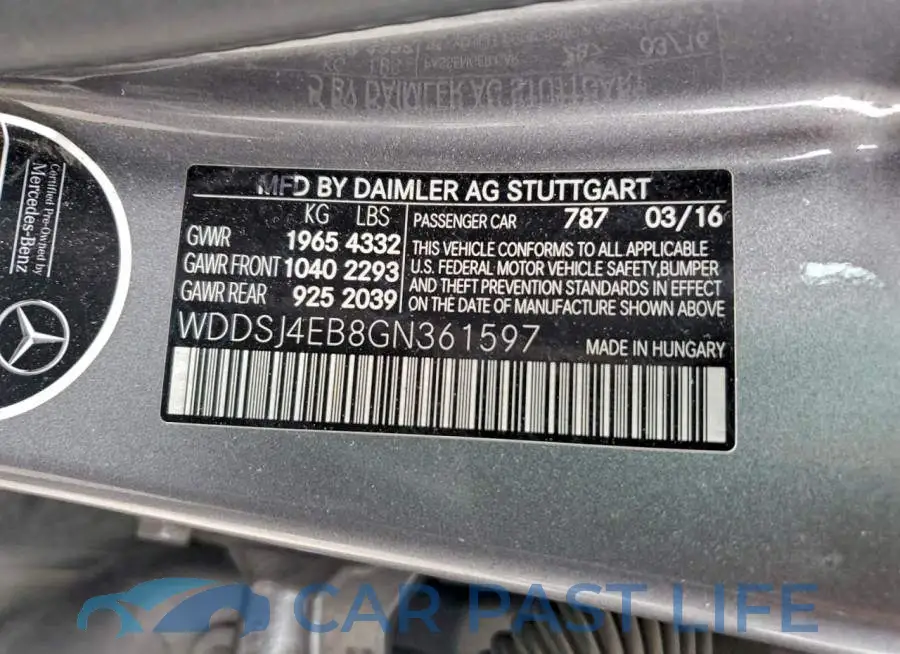 WDDSJ4EB8GN361597# 13