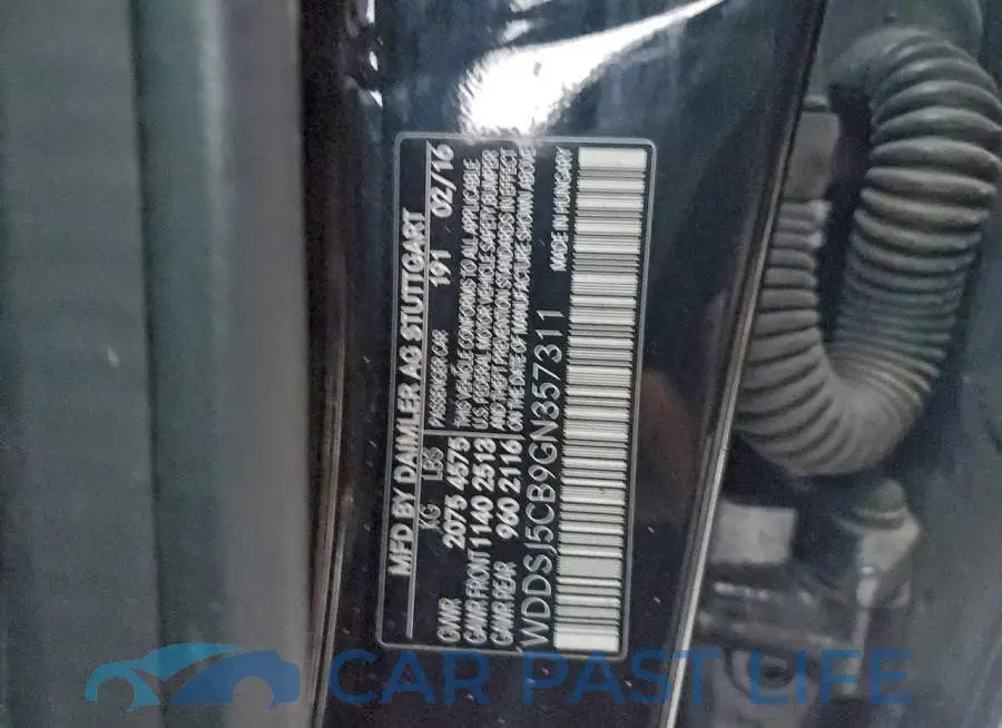 WDDSJ5CB9GN357311# 12