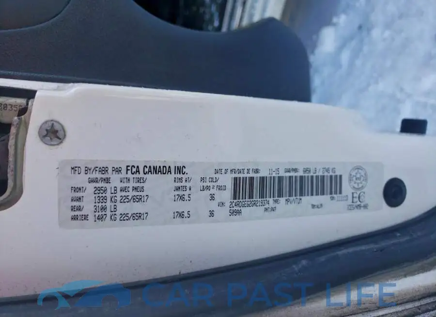 2C4RDGEG2GR219374# 13