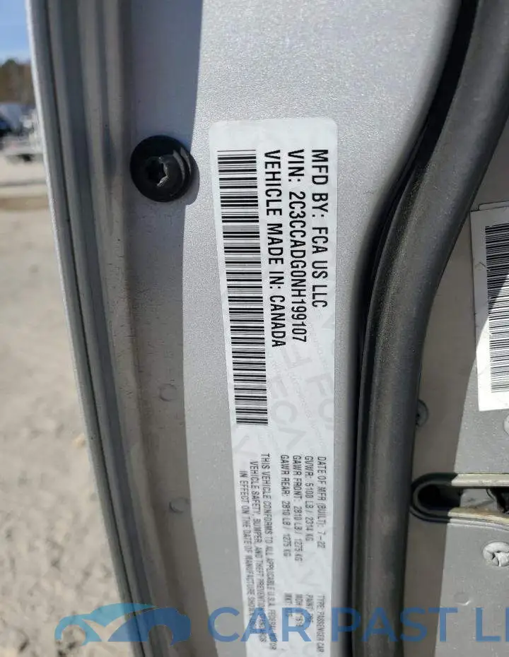 2C3CCADG0NH199107# 12