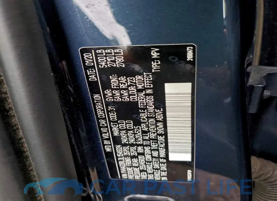 YV4A22RL3L1549324# 13