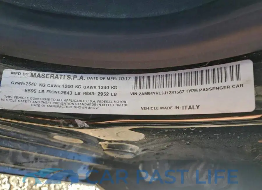 ZAM56YRL3J1281587# 12