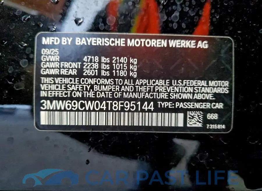 3MW69CW04T8F95144# 12