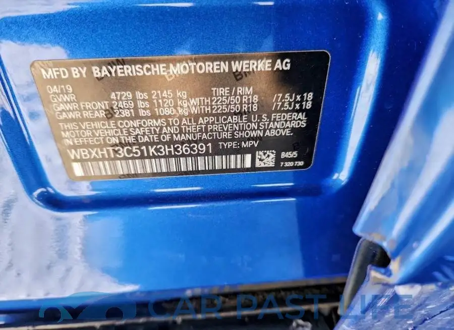 WBXHT3C51K3H36391# 13