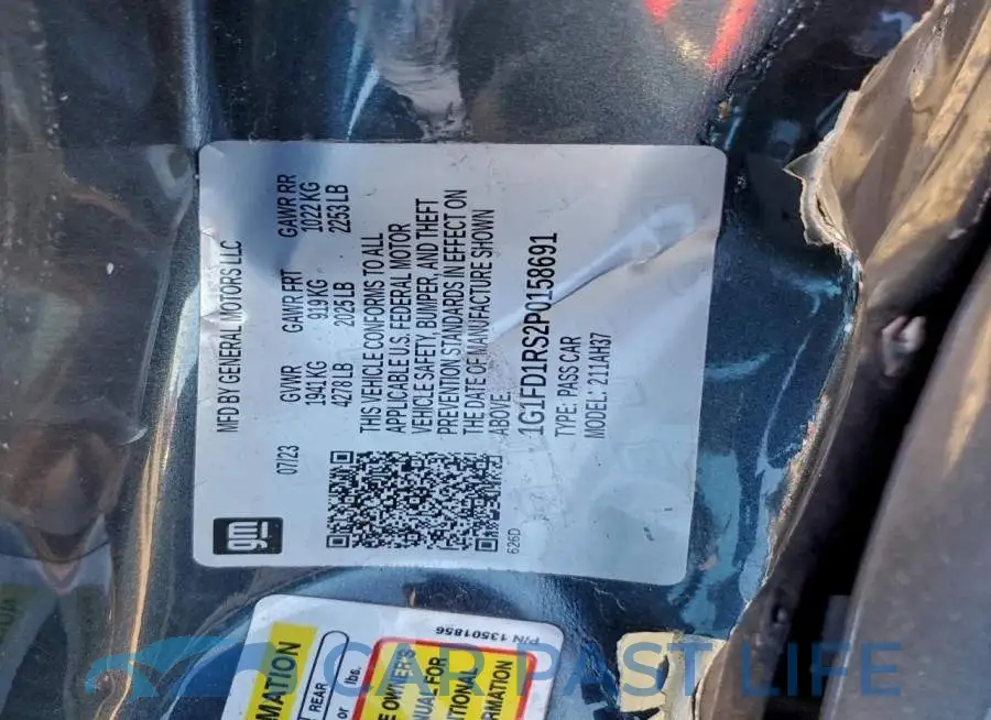 1G1FD1RS2P0158691# 12