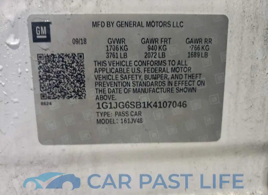 1G1JG6SB1K4107046# 12