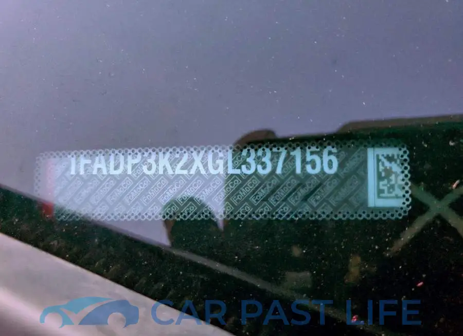 1FADP3K2XGL337156# 12