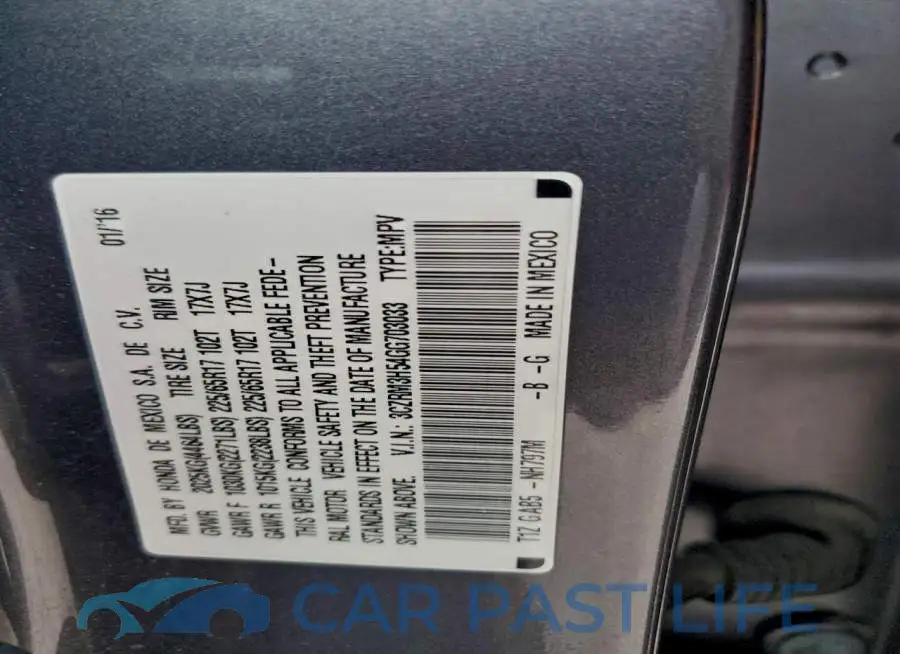 3CZRM3H54GG703033# 14