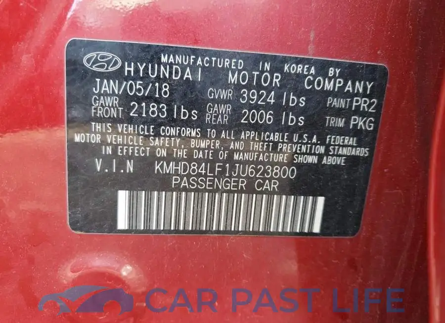 KMHD84LF1JU623800# 12